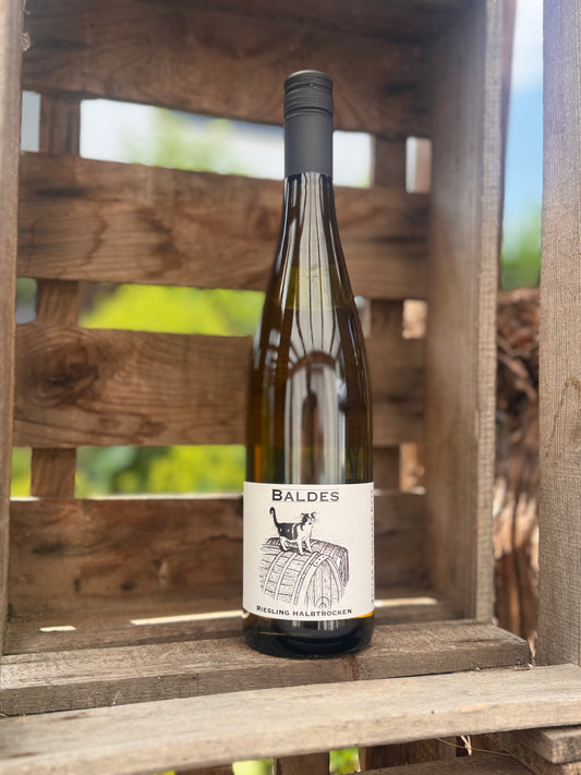 Riesling Zeller Schwarze Katz halbtrocken (2024)