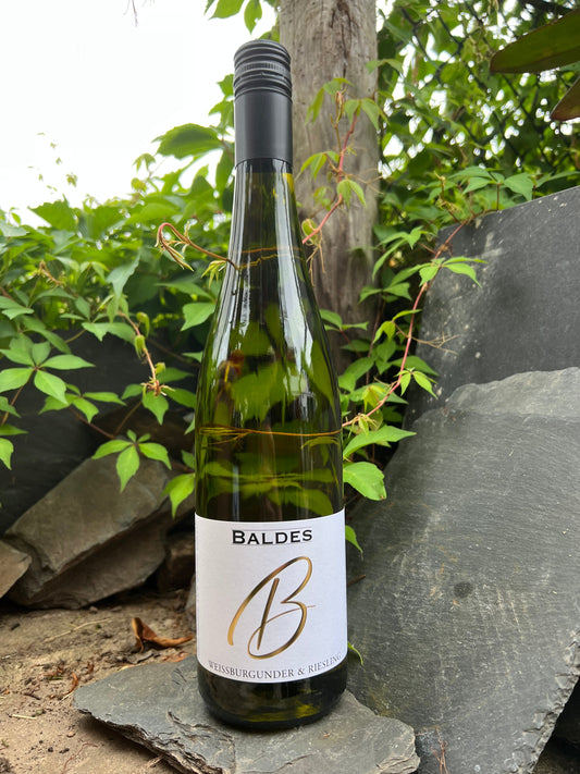 Weissburgunder & Riesling Cuvée feinherb (2021) - Weingut Baldes